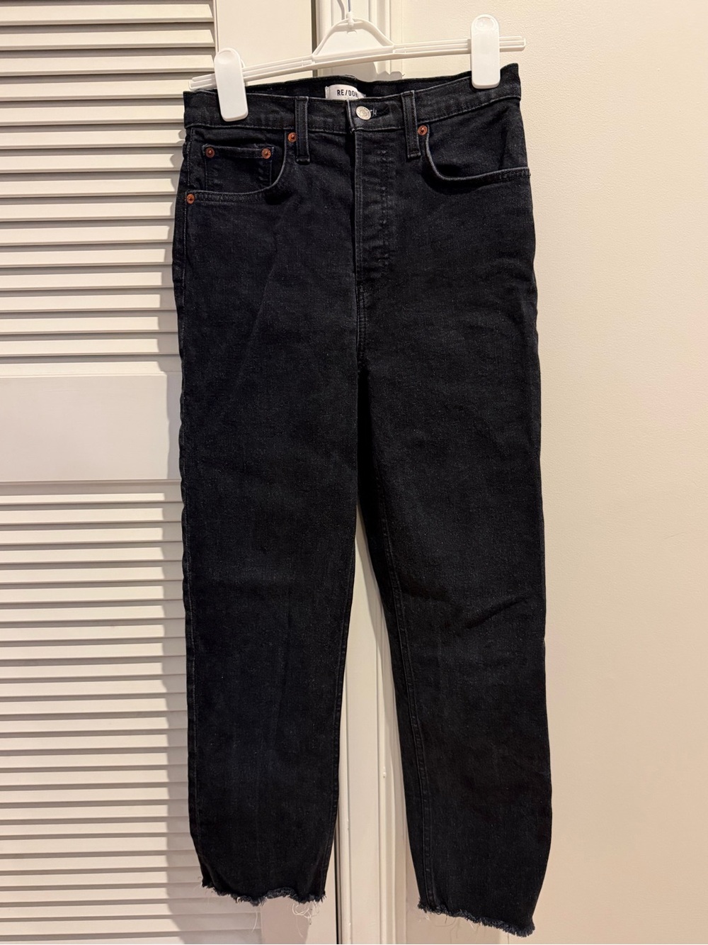 RE/DONE 70s Stove Pipe High Waisted Jeans